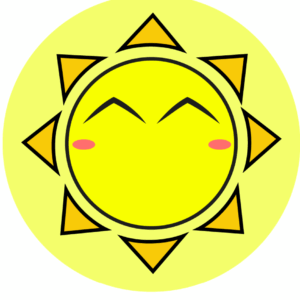Stickers soleil